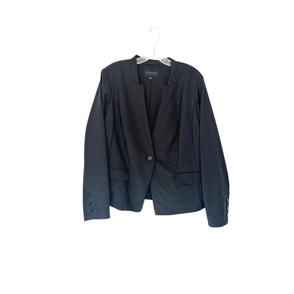 Eloquii Black Blazer - Picture 1 of 11